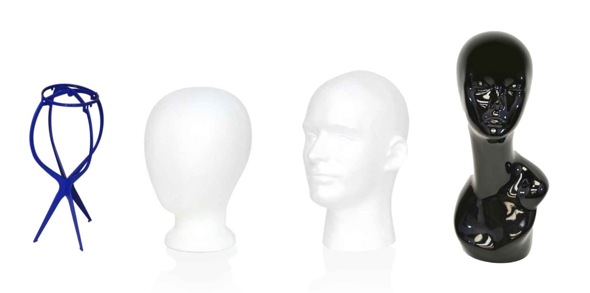 Hairpiece Stands or Mannequin Heads