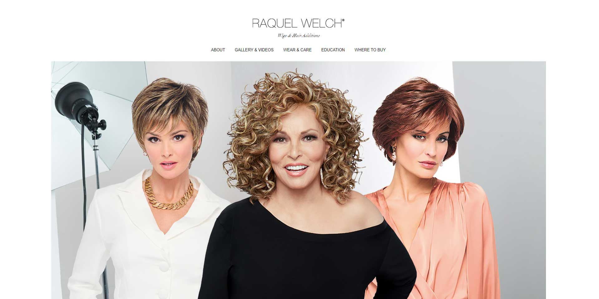 Raquel Welch's wigs