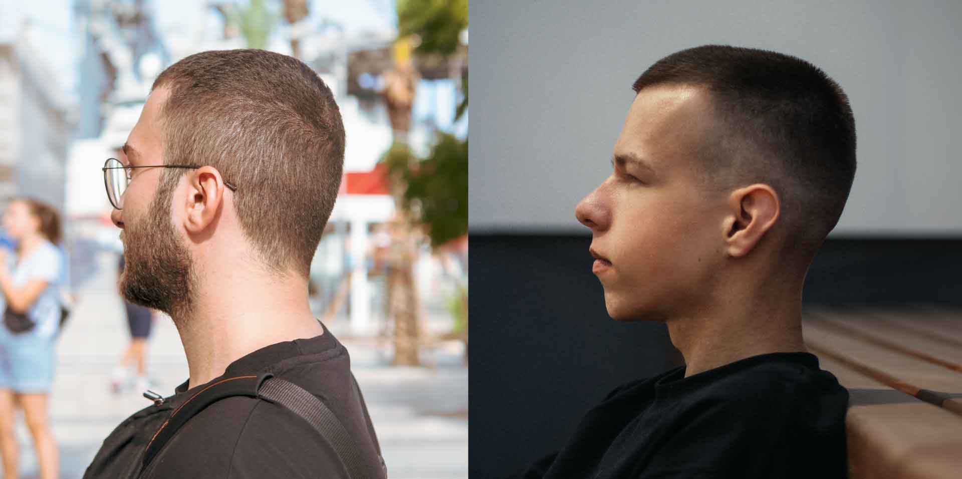 Crew haircuts for balding men