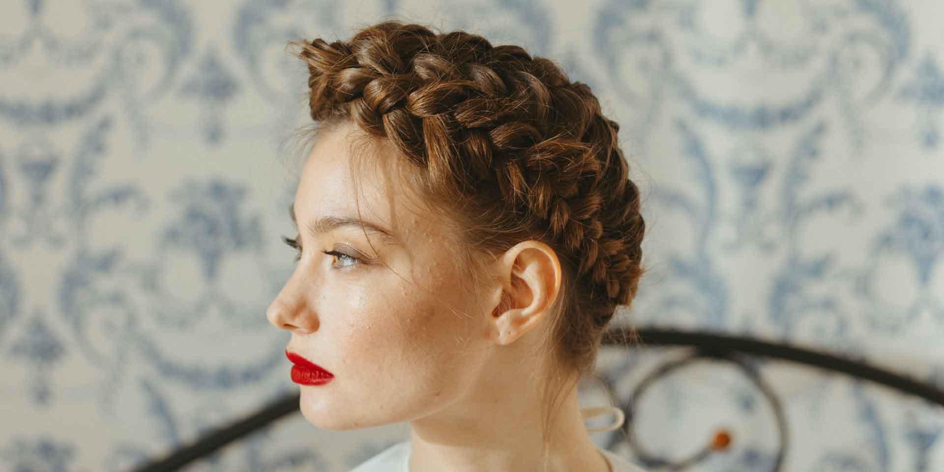 Crown Braid Updo hairstyles