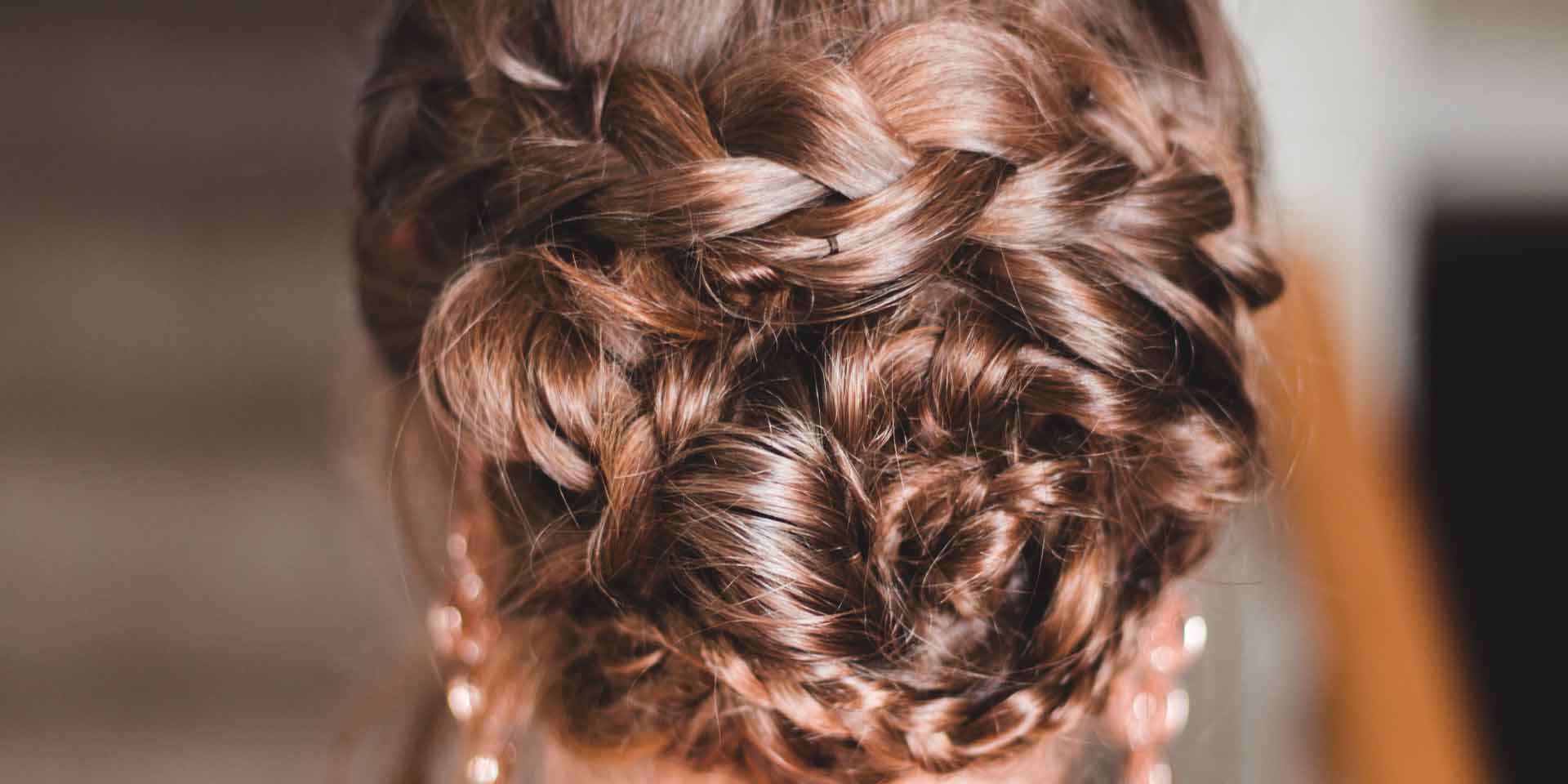 French Braided Bun hairstyles