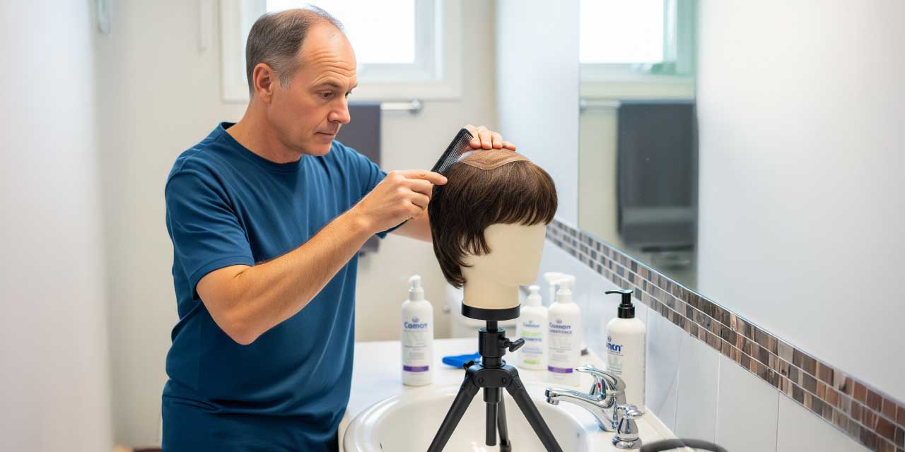 hair system maintenance
