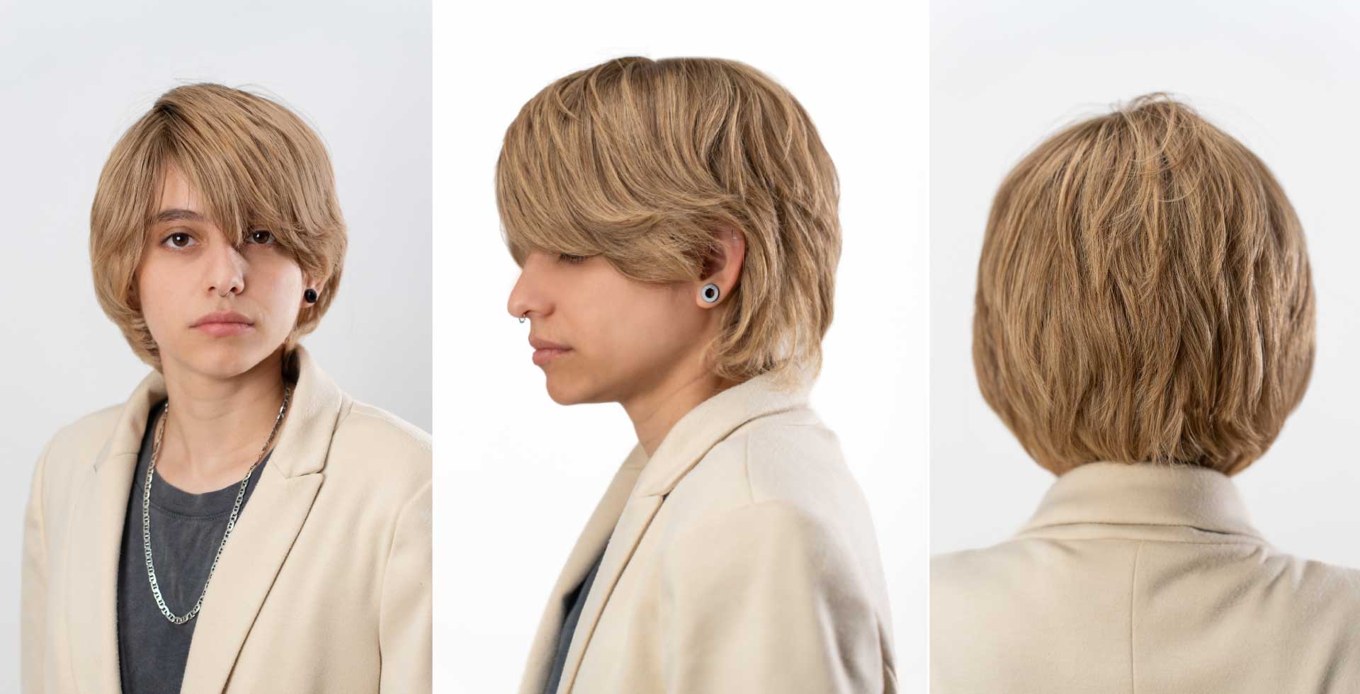 Jane short hair wig
