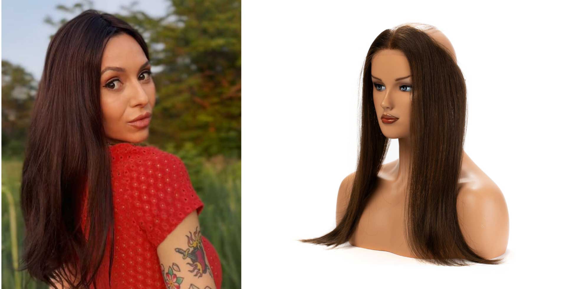 Frontal Halo  Hair Toppers