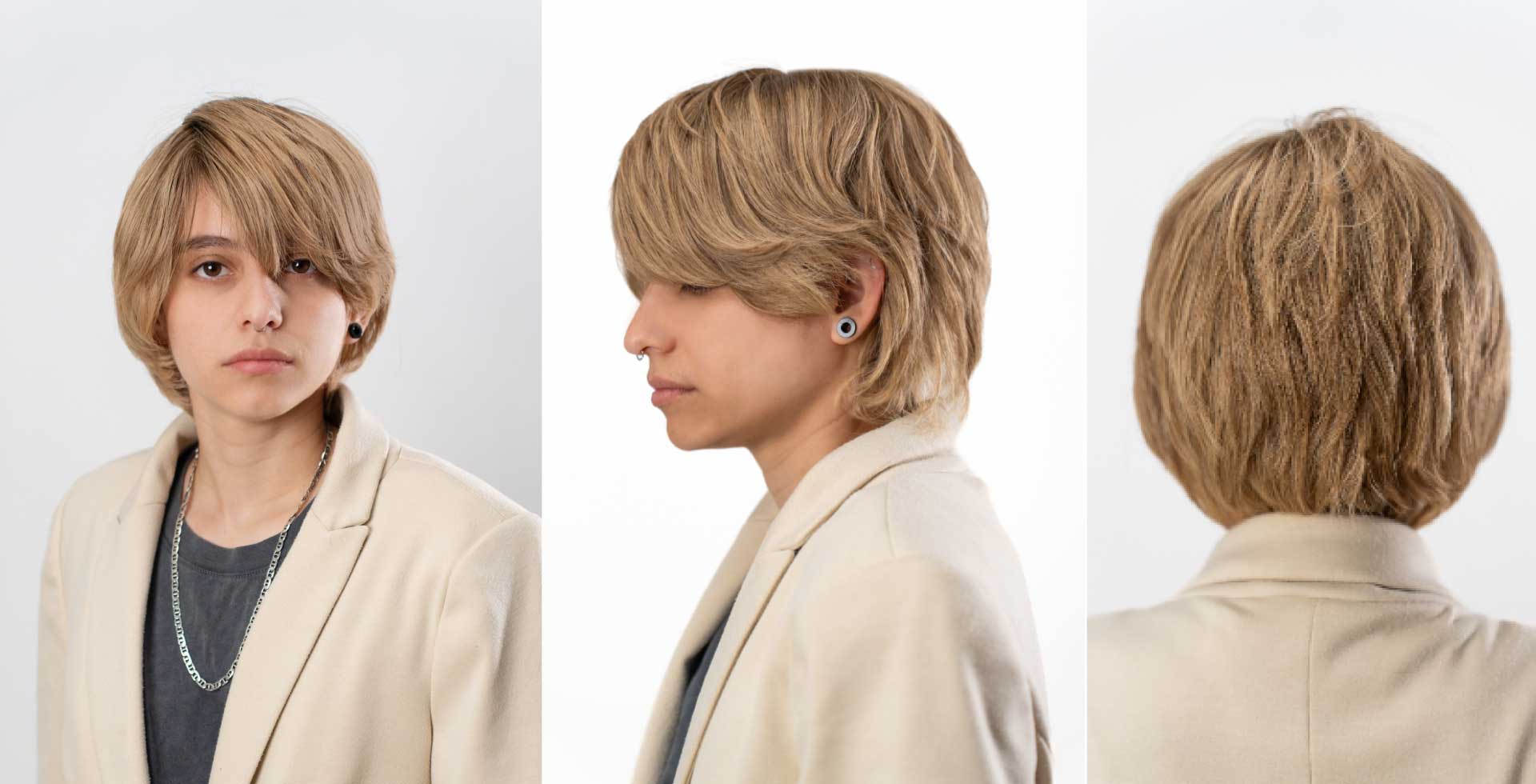 short hair wig