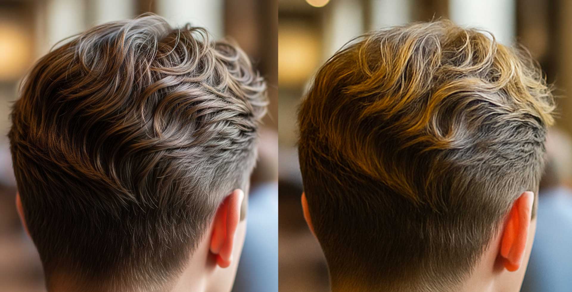 Hair system fading