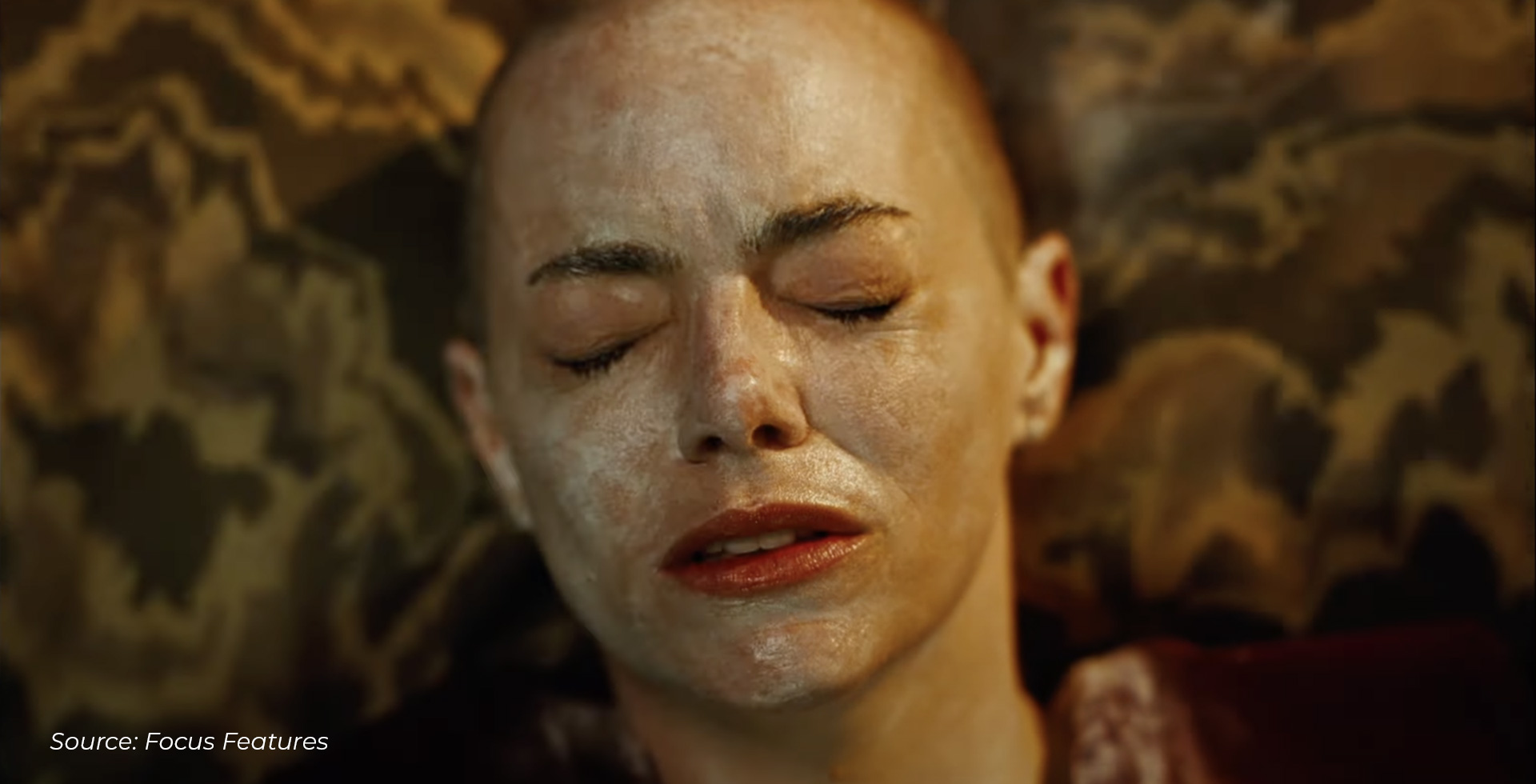 Emma Stone bald look transformation