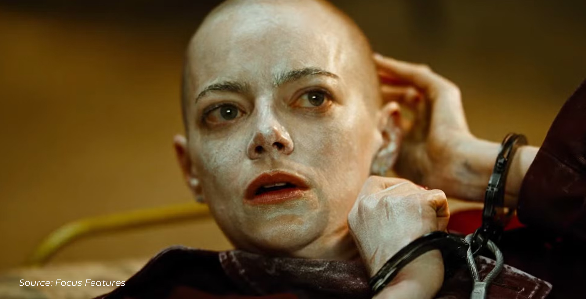 Emma Stone bald look transformation