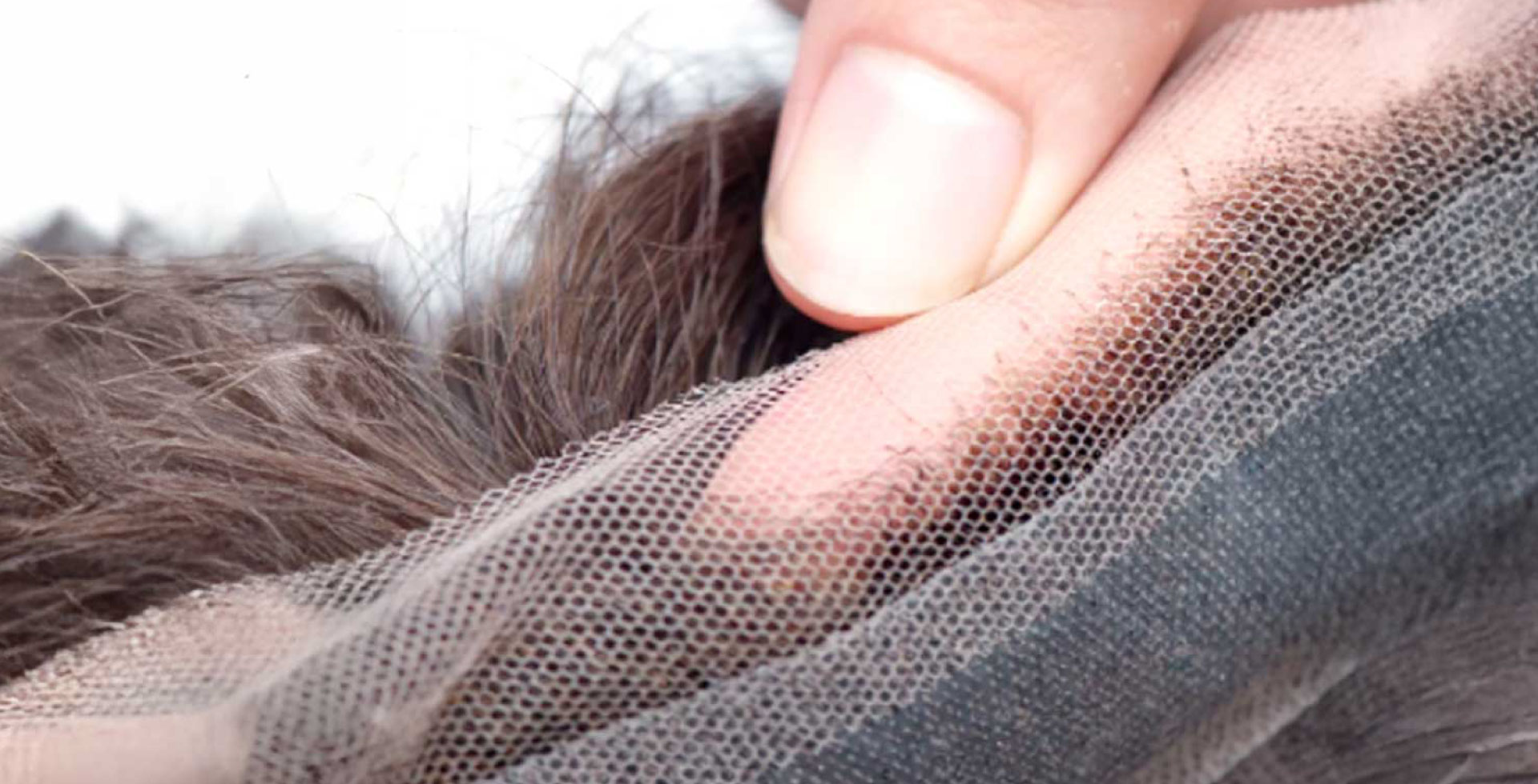 lace base hair system photo