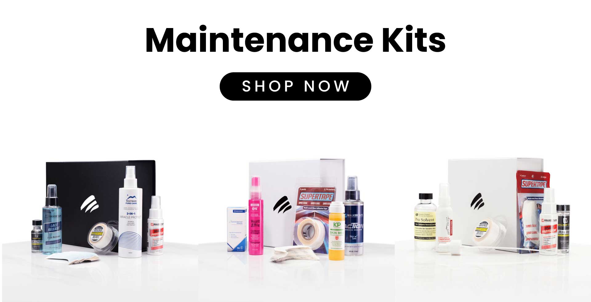maintenance kit for all the hair systems or hairpieces and base