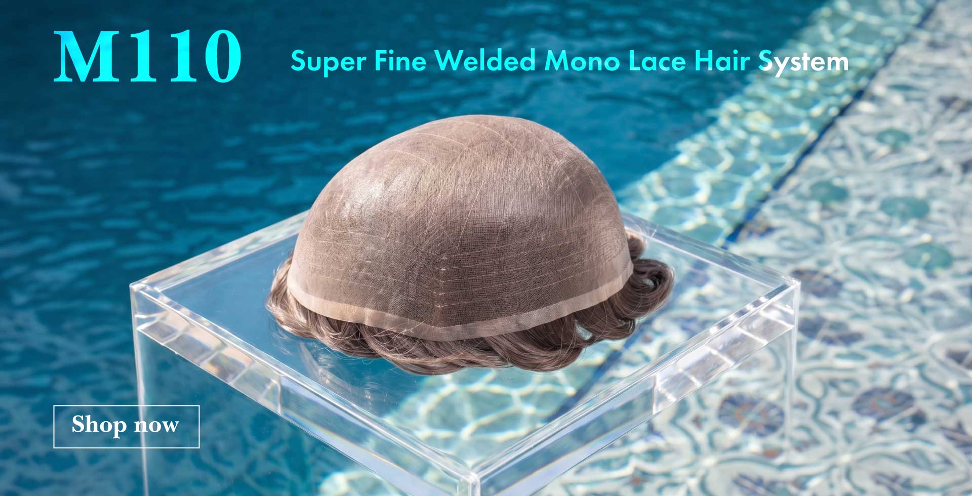 M110 Super Fine Welded Mono Lace Hair System