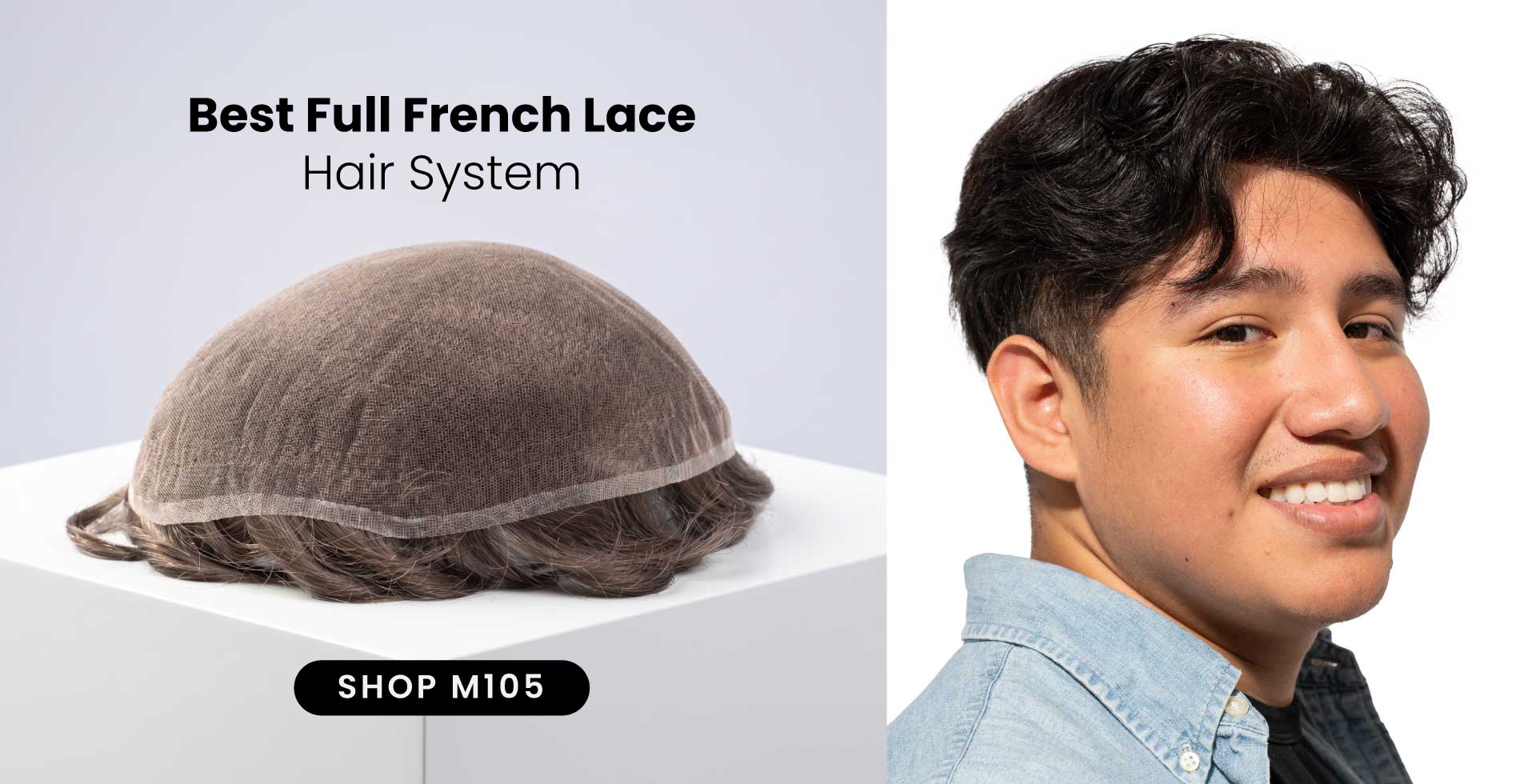 Best Full French Lace Hair System