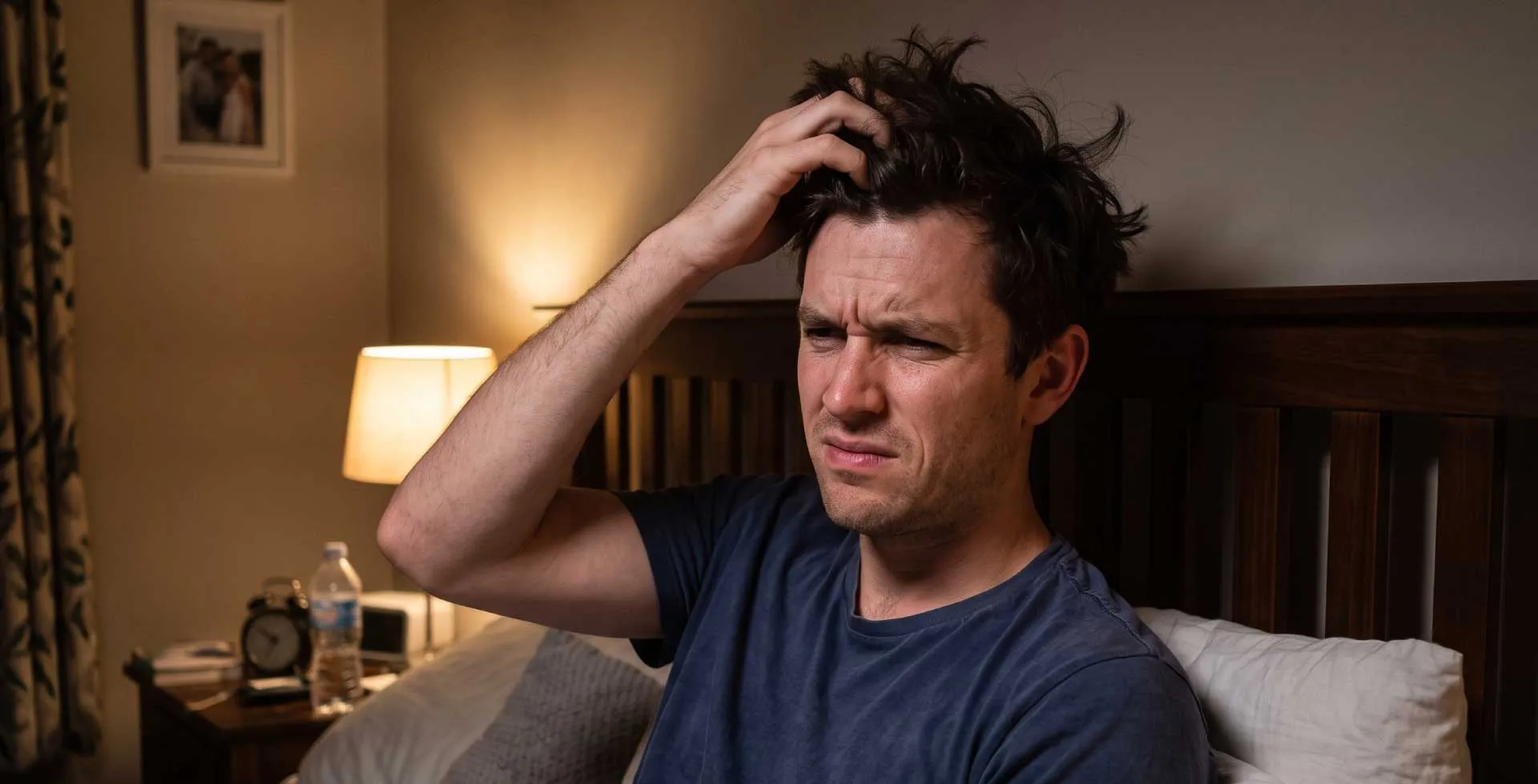 Scalp Itch and Scratching with a hair system