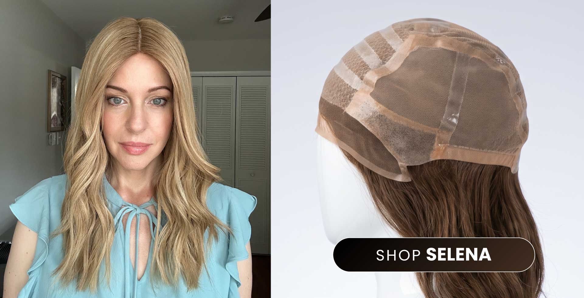 Selena Lace Front Diamond Lace Top Medical Wig