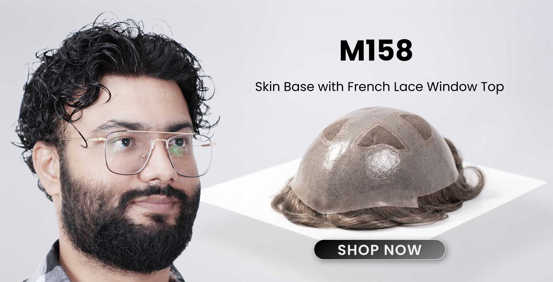 M158 Skin Base with French Lace Window Top
