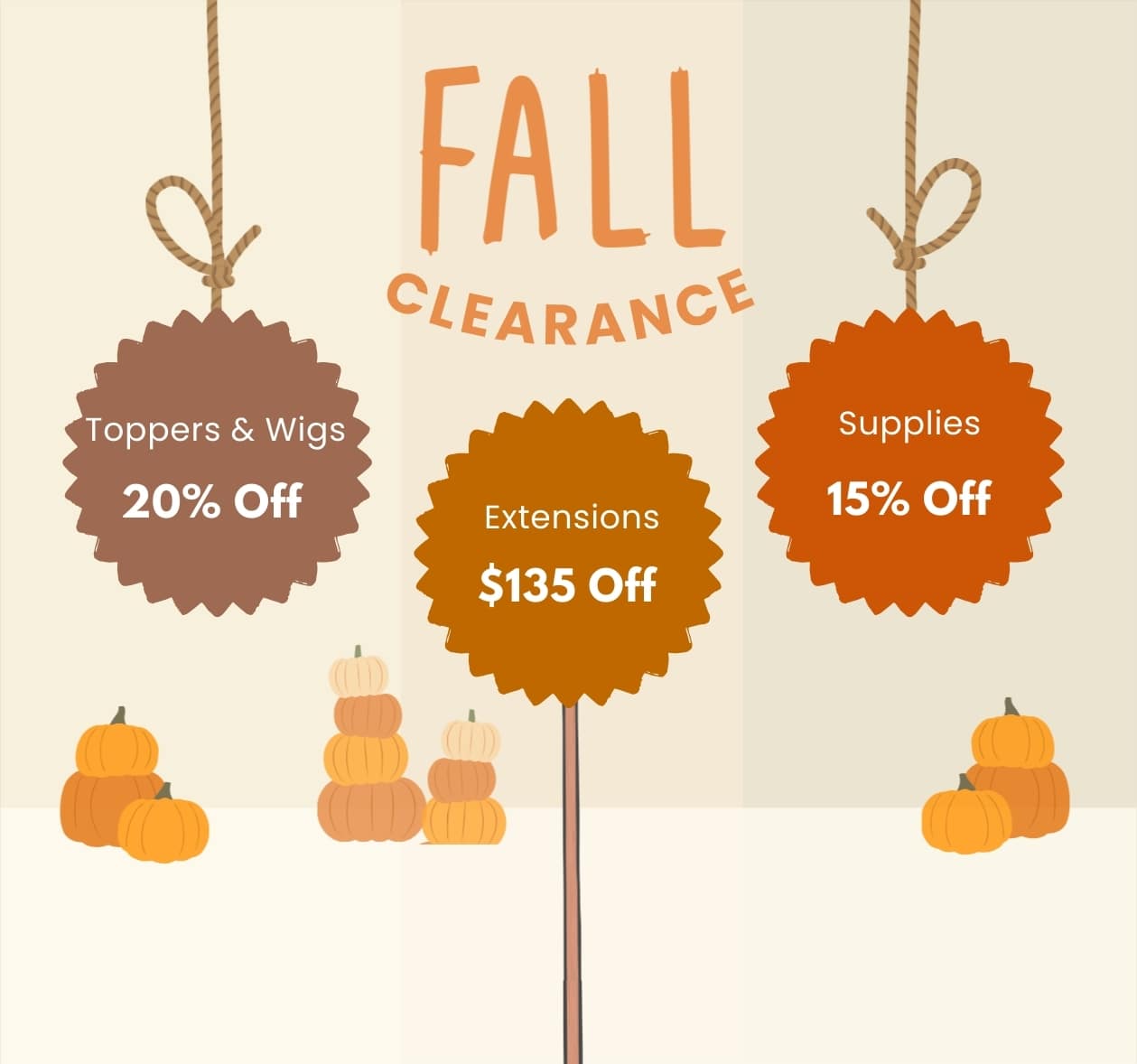 Fall Sale 2025 banner