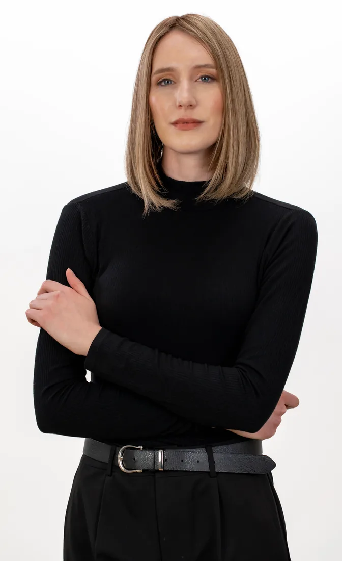 Worn front — sleek finish