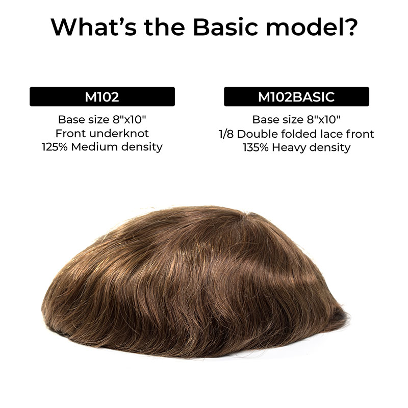 mens human hair toupee