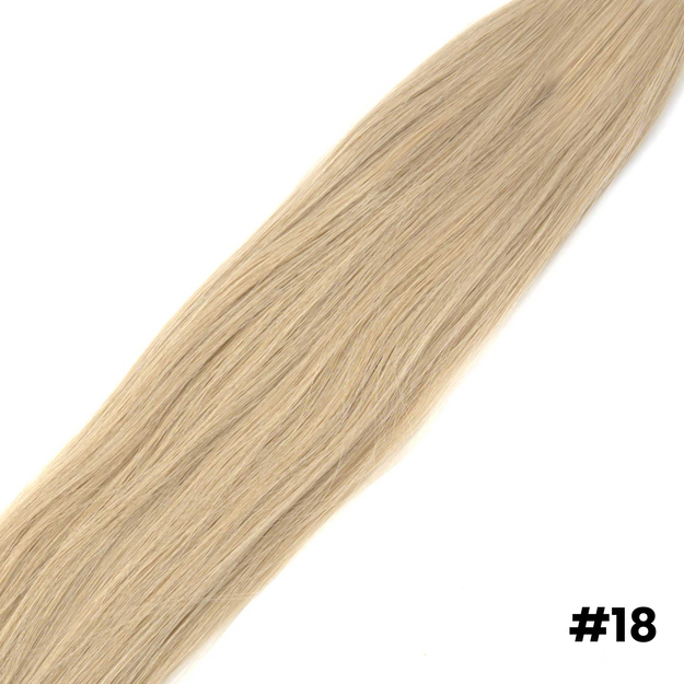 18 Inch Tape-in Human Hair Extensions | Superhairpieces display picture 3