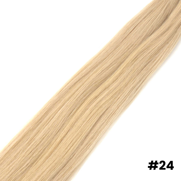 24 Inch Tape-in Remy Human Hair Extensions | Superhairpieces display picture 2