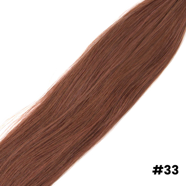 16Inch Remy Human Hair Extensions **UNOPENED** Amazon.com : Human Hair Clip in Extensions #4 Medium Brown  main image 2