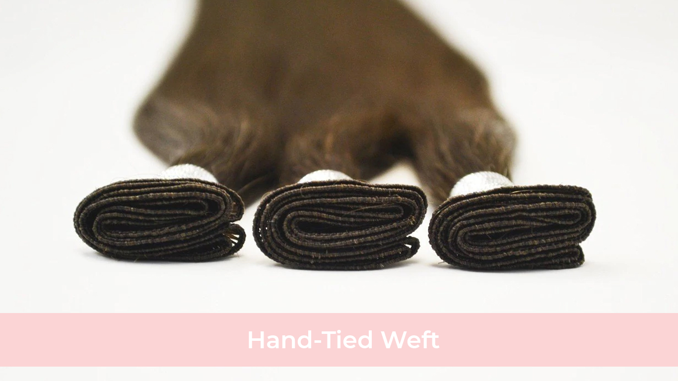 hand-tied weft hair extensions