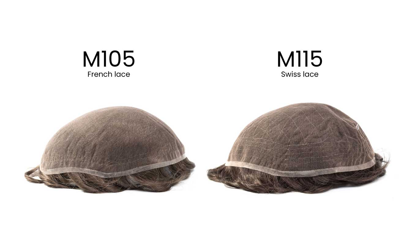 M105 and M115 lace hair system