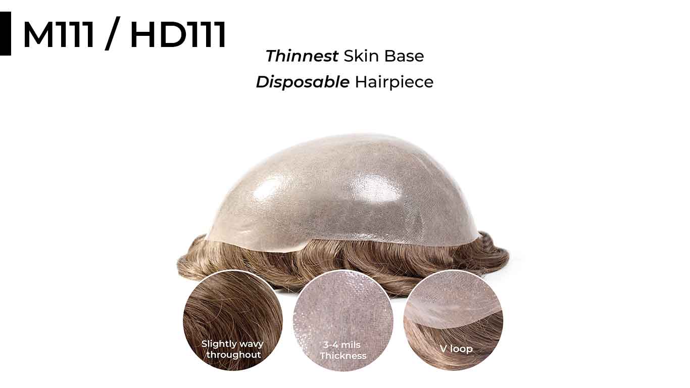 M111-HD111 are thinnest hair systems