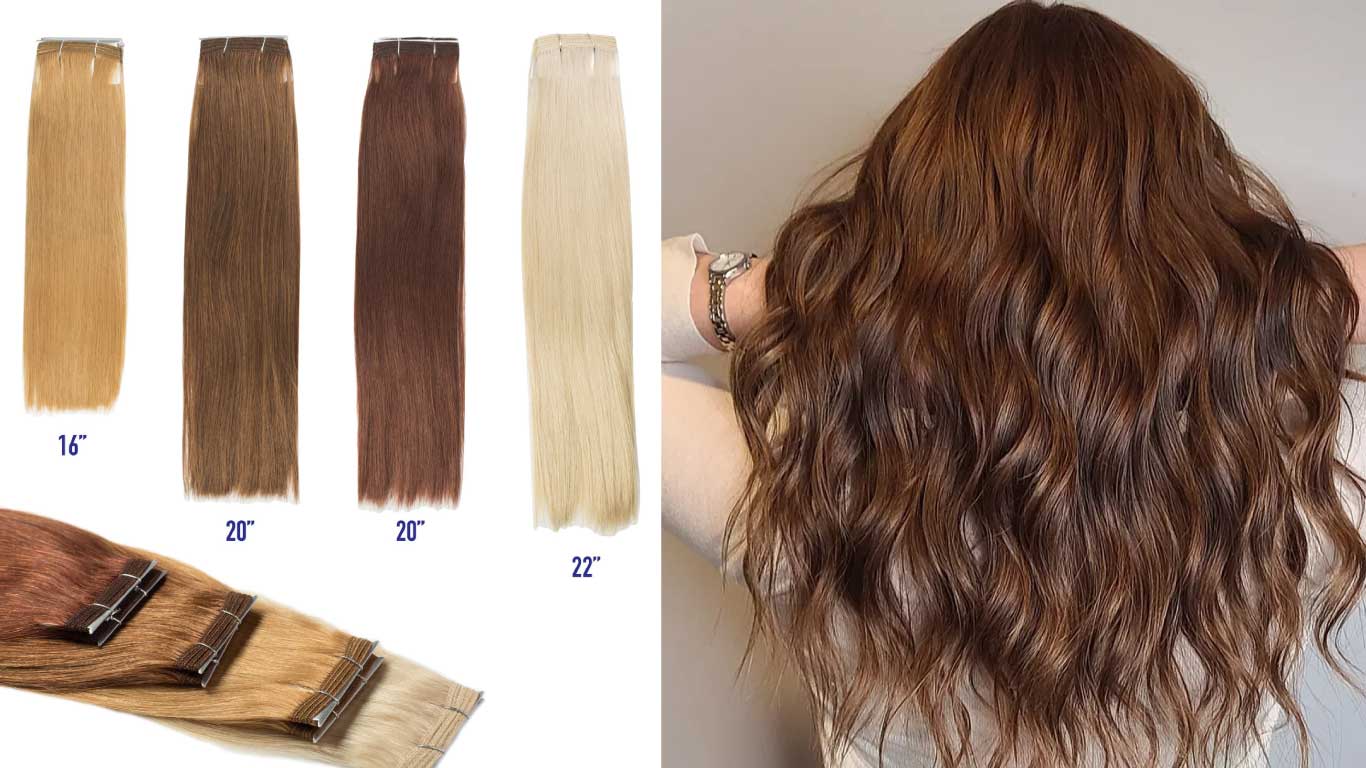 machine weft hair extensions