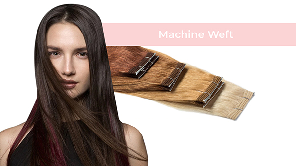 machine weft hair extensions
