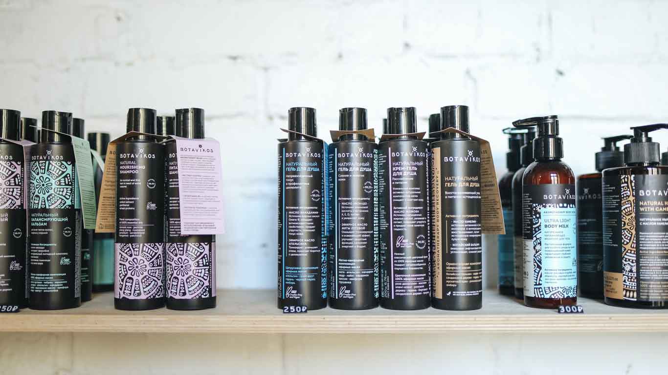 regular shampoo and conditioner