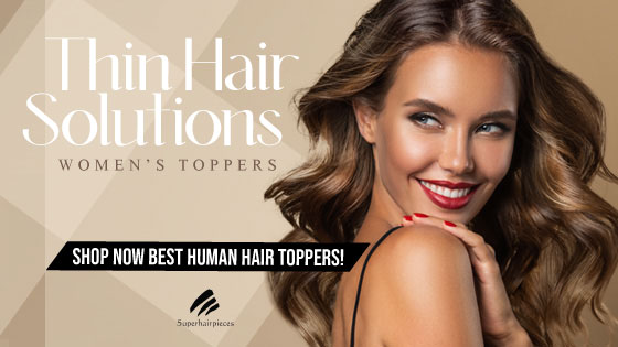 The 4 best human hair toppers for women with fine thin hair -  