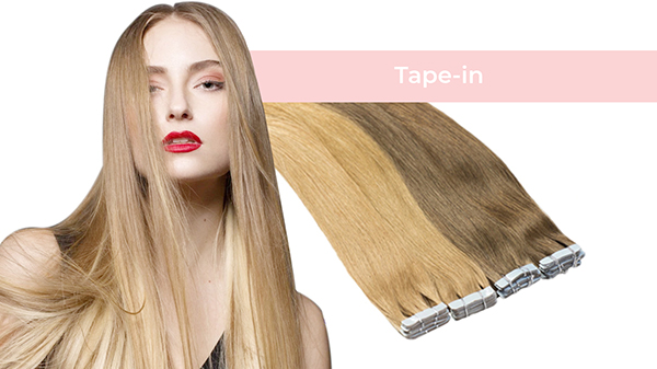tape-in hair extensions
